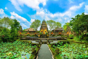 saraswati temple, bali ubud night tours