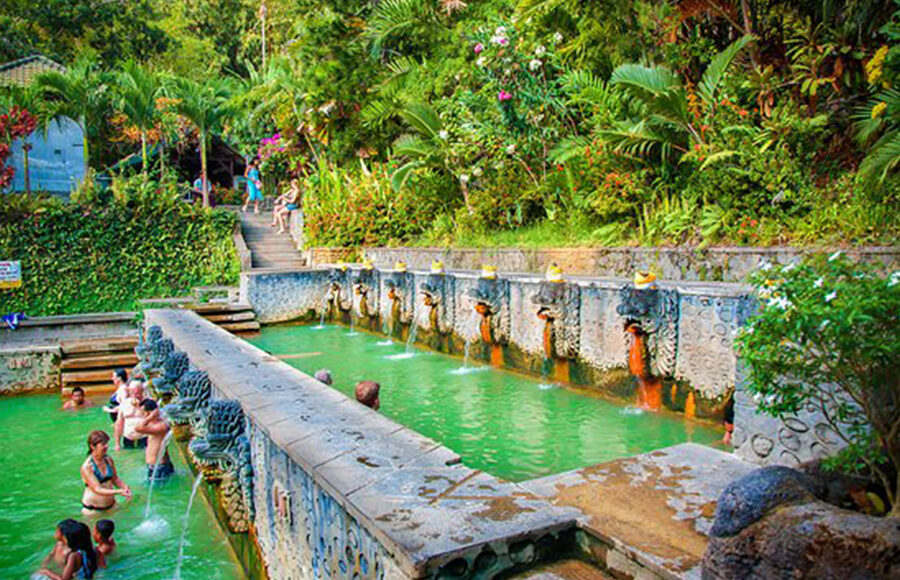 banjar hot water spring, buleleng places of interest