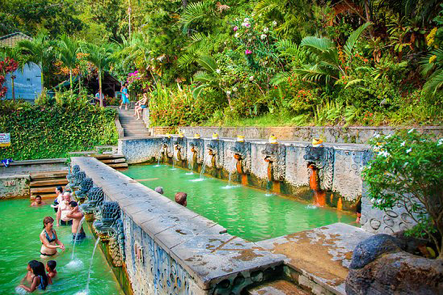 banjar hot water spring, buleleng places of interest