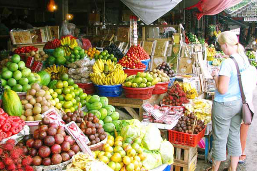 candi kuning market, tabanan places of interest