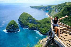 paluang cliff, bali west and east nusa penida tour