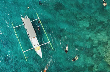 blue lagoon, karangasem places of interest