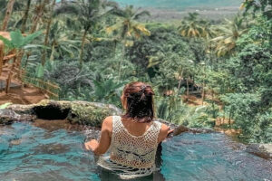 gembleng waterfall, bali east tours