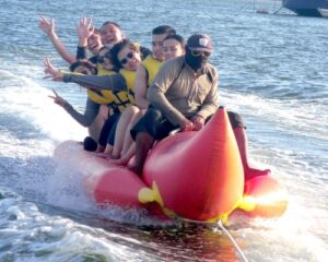 water sports-banana boat, bali tour packages