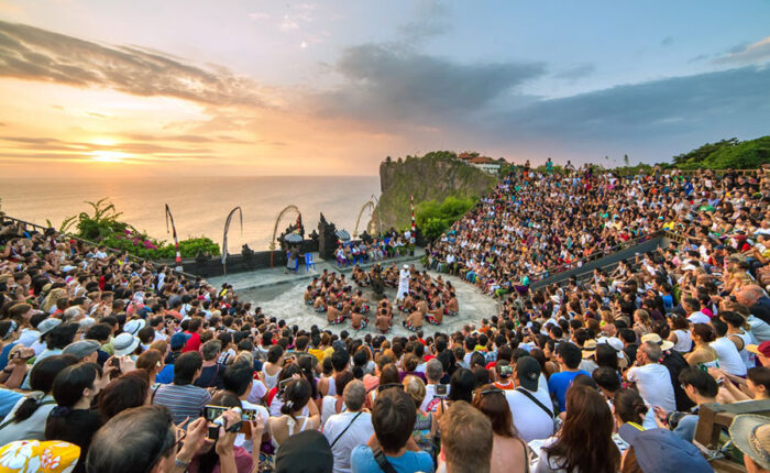 kecak and fire dance performance