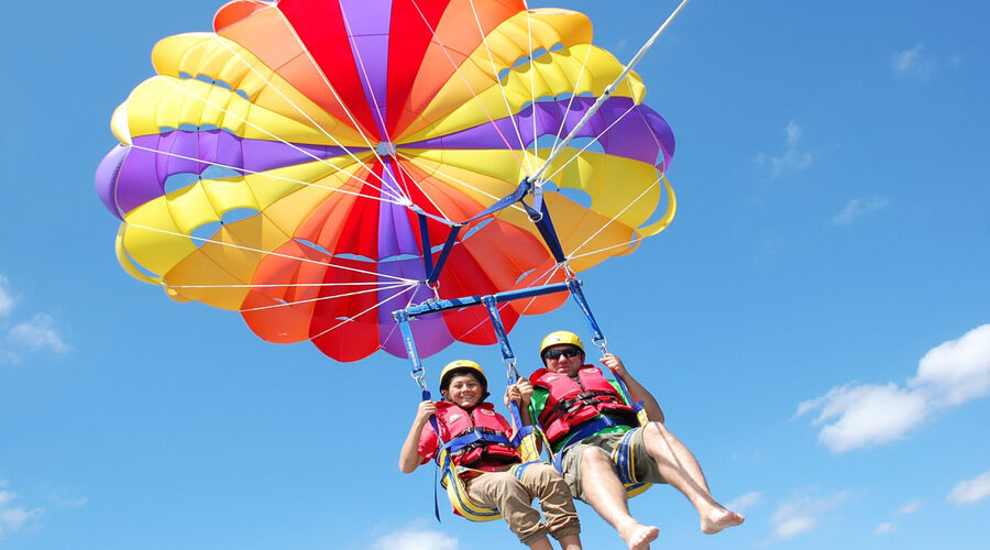 parasailing adventure