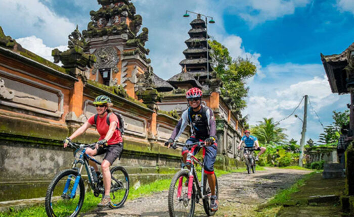 balinese village cycling tour