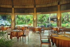 tsavo lion restaurant, breakfast with lion packages